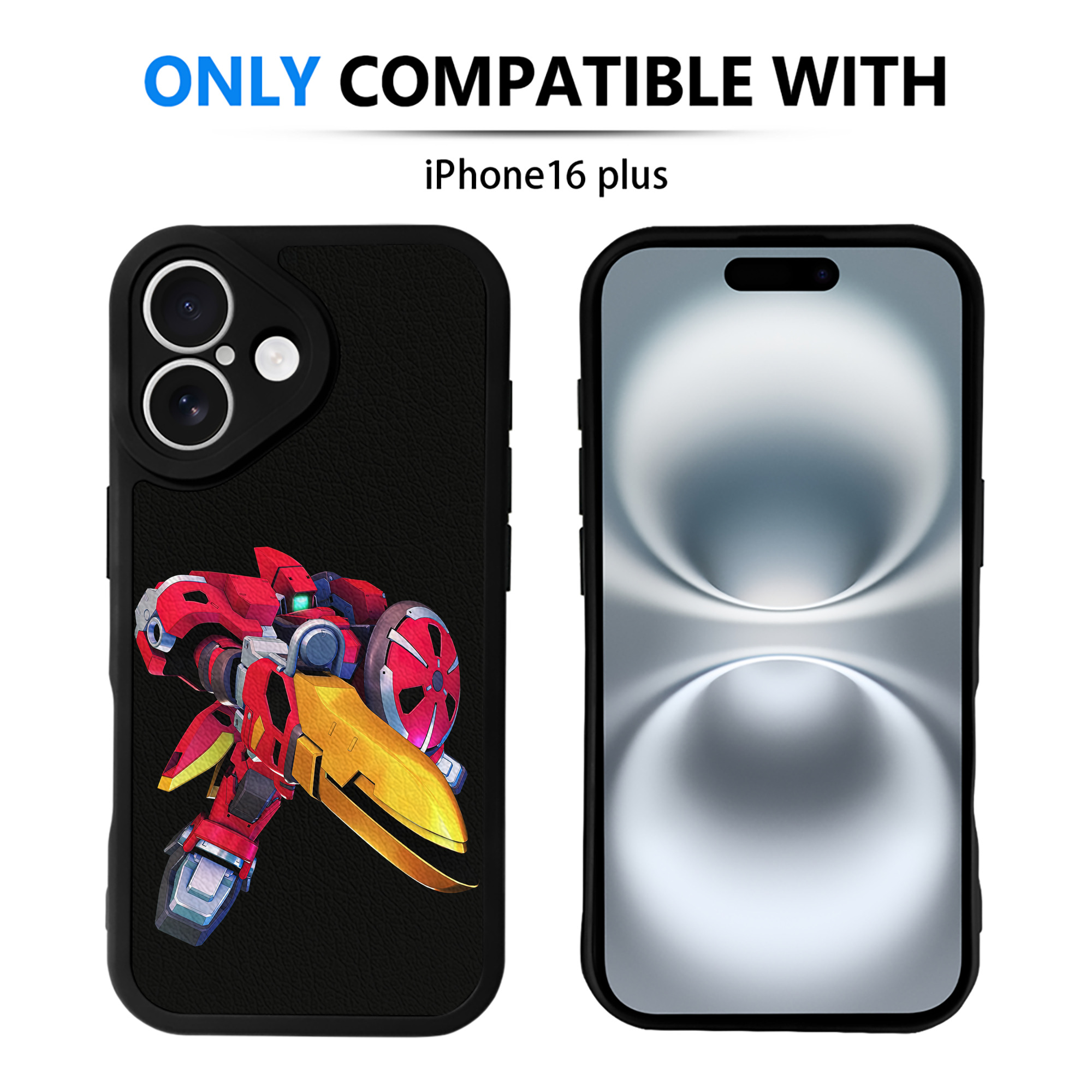 （画像用） 機動戦士ガンダム Mobile Suit Gundam 【iPhone 16シリーズ対応】シリコンスマホケース（レザー調） 材質：シリコン
